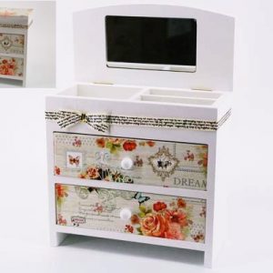 Кутия за бижута с две чекмеджета