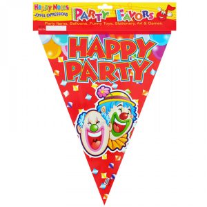 Парти гирлянд - знаменца Happy Party