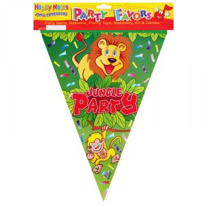 Парти гирлянд - знаменца Jungle Party